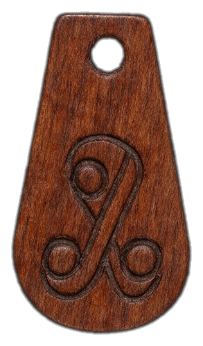 A wooden tag: identity and provenance