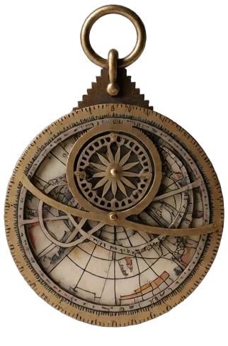 Antique compass